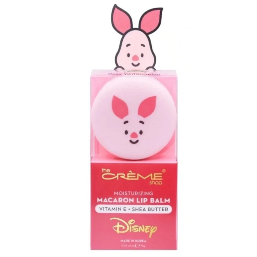 The Creme Shop Disney Piglet Lip Balm Rosy Watermelon Vitamin E Shea Butter
